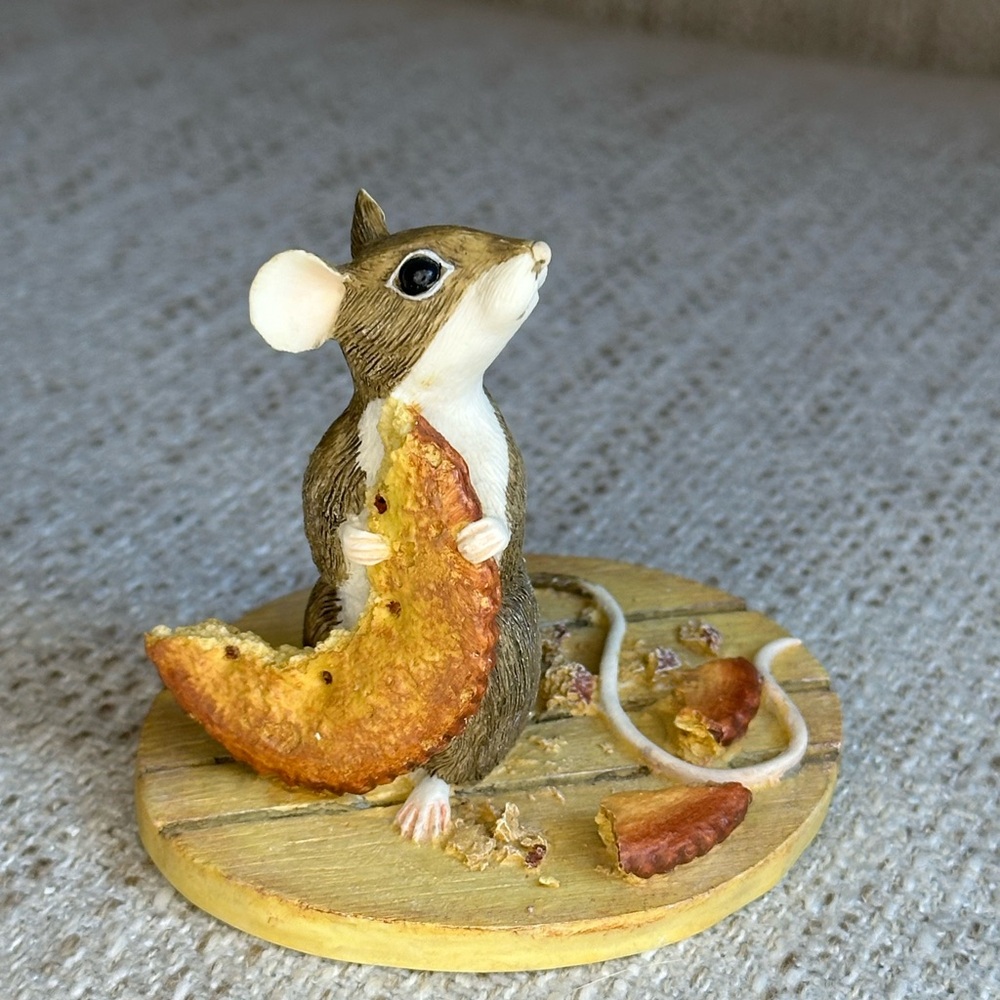 Munro “After the Party” Mouse with Cracker - Collectable Mouse